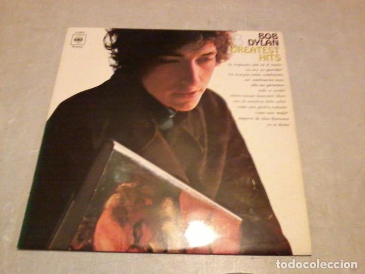Discos de vinilo: Bob Dylan LP Greatest Hits Esp.1973 - Foto 1