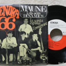 Discos de vinilo: MAUNÉ I ELS SEUS DINAMICS TENORA 66 EP VINYL MADE IN SPAIN 1966