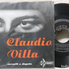 Discos de vinilo: CLAUDIO VILLA CIURO D'AMARTI COSI EP VINYL MADE IN SPAIN 1958. Lote 315021268