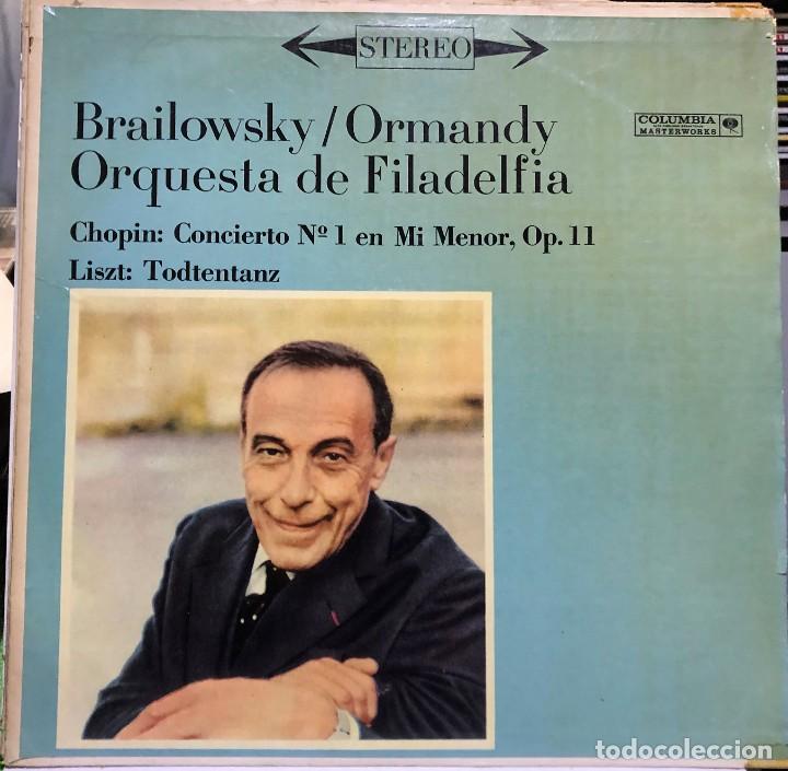 Discos de vinilo: Alexander Brailowsky / Eugene Ormandy - Chopin , Liszt - Vinilo , LP, Est&eacute;reo - Foto 1
