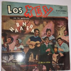 Discos de vinilo: LOS XEY - CIELITP LINDO / ALLA EN LA HABANA / LA BELLA LOLA / LA PALOMA - COLUMBIA 1959. Lote 314985288