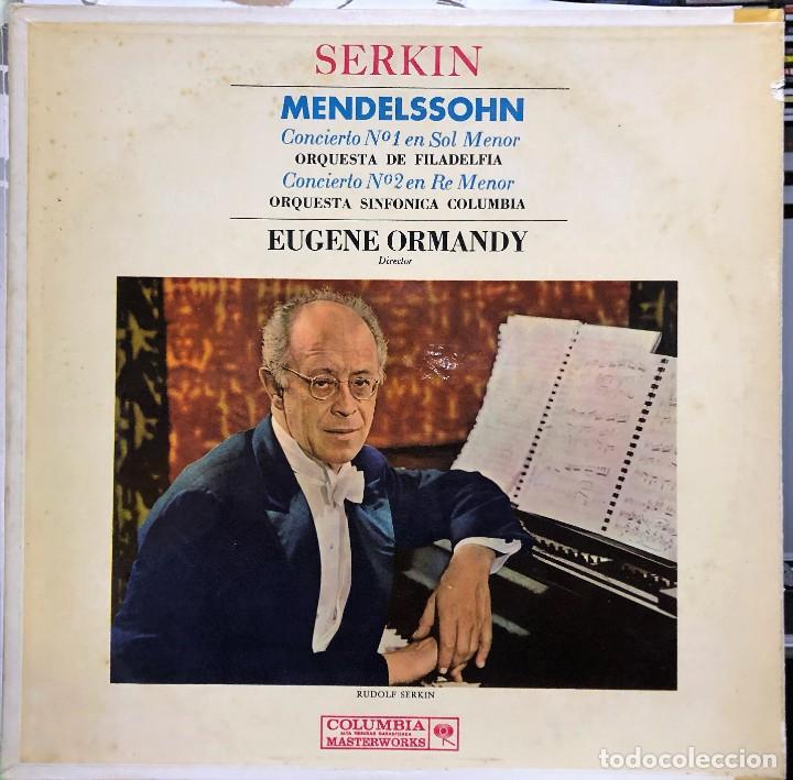 Discos de vinilo: Serkin, Mendelssohn - Eugene Ormandy - Vinilo, LP - Foto 1