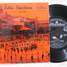 Discos de vinilo: COBLA BARCELONA TENERO JOSE COLL LA SARDANA EP VINTL MADE IN SPAIN