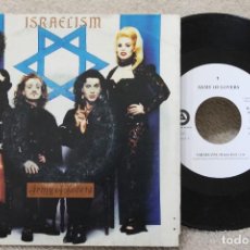 Discos de vinilo: ARMY OF LOVERS ISRAELISM SINGLE VINYL MADE IN HOLLAND 1993. Lote 315032758
