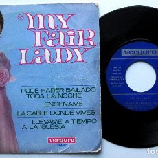 Discos de vinilo: AUDREY HEPBURN & VARIOS - MY FAIR LADY - EP VERGARA 1966 BPY