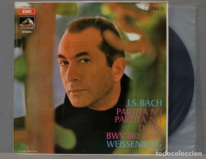 Dischi in vinile: LP. BACHA. PARTITA 1, 3, BWV 802 A 805. WEISSENBERG. VOL 1
