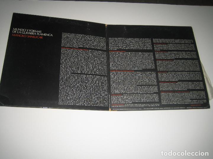 Discos de vinilo: MANOLO SANLUCAR - Foto 3