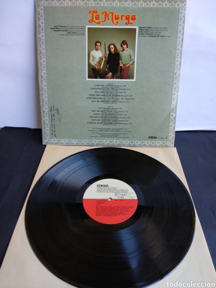 Discos de vinilo: *LA MURGA, ALMANAC, SPAIN, EDIGSA, 1981. C.1 - Foto 2
