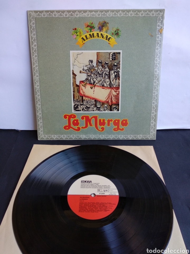 Discos de vinilo: *LA MURGA, ALMANAC, SPAIN, EDIGSA, 1981. C.1 - Foto 1