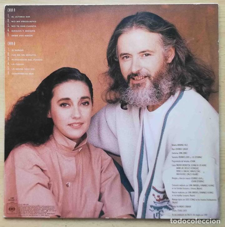 Discos de vinilo: LP Sergio y Est&iacute;baliz. S&iacute; Se&ntilde;or. CBS 1986 - Foto 2
