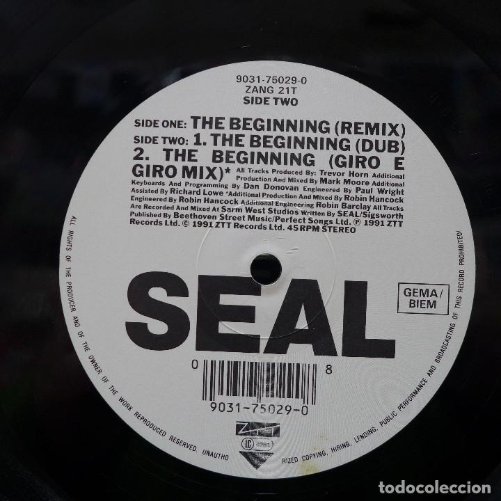 Discos de vinilo: SEAL - THE BEGINNING - Foto 8