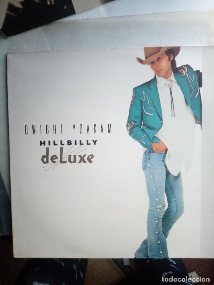 Discos de vinilo: dwight yoakam hillbilly deluxe 1987 lp - Foto 1