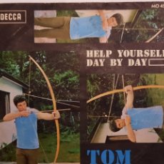 Discos de vinilo: TOM JONES - HELP YOURSELF / DAY BY DAY - DECCA 1968. Lote 315120173