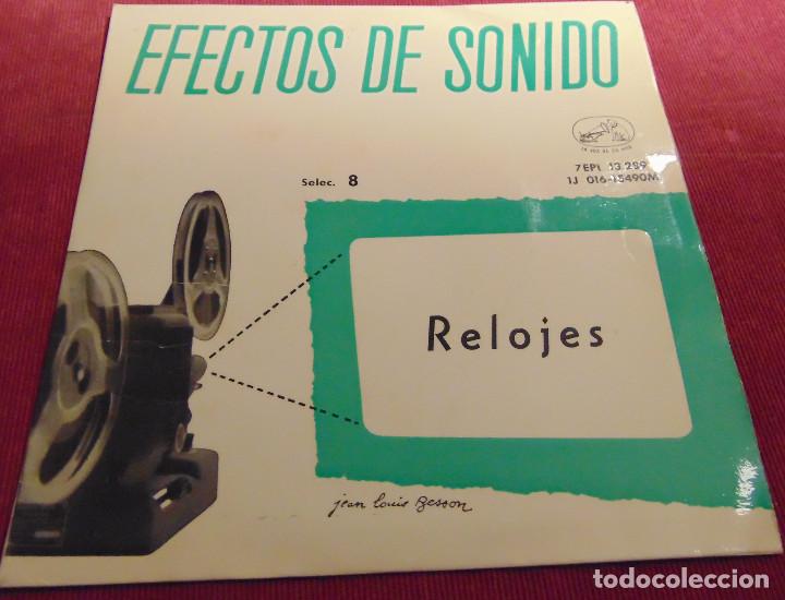 Discos de vinilo: EFECTOS DE SONIDO - RELOJES - EP 1959 - Foto 1