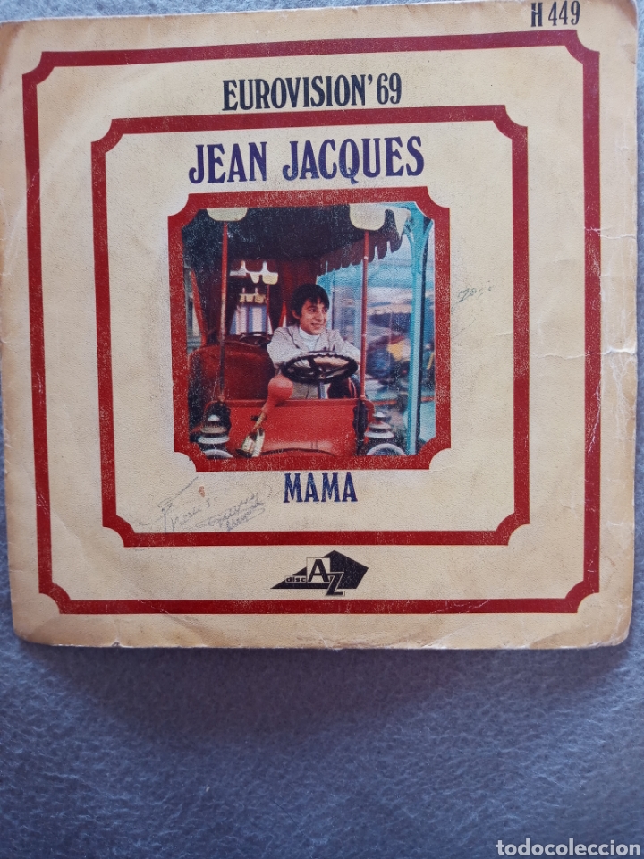 Discos de vinilo: Jean Jacques-mama..disco vinilo single - Foto 1