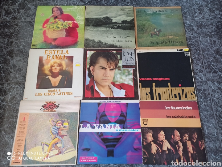Disques de vinyle: Lote discos M&uacute;sica Latina, Sudamericana (6 &euro; /VINILO) (EN LOTE O SUELTOS) (121)
