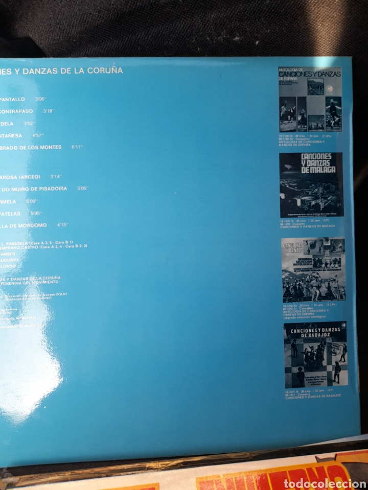 Discos de vinilo: Canciones y danzas de la Coru&ntilde;a - Foto 2