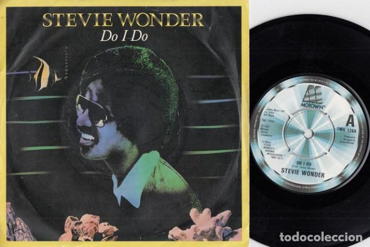 Discos de vinilo: STEVIE WONDER - DO I DO - SINGLE DE VINILO EDICION INGLESA - Foto 1