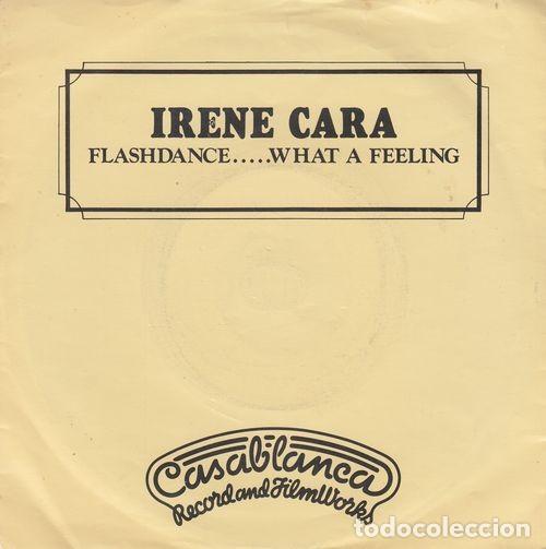 Discos de vinilo: IRENE CARA - FLASHDANCE - SINGLE DE VINILO EDICION INGLESA - Foto 1