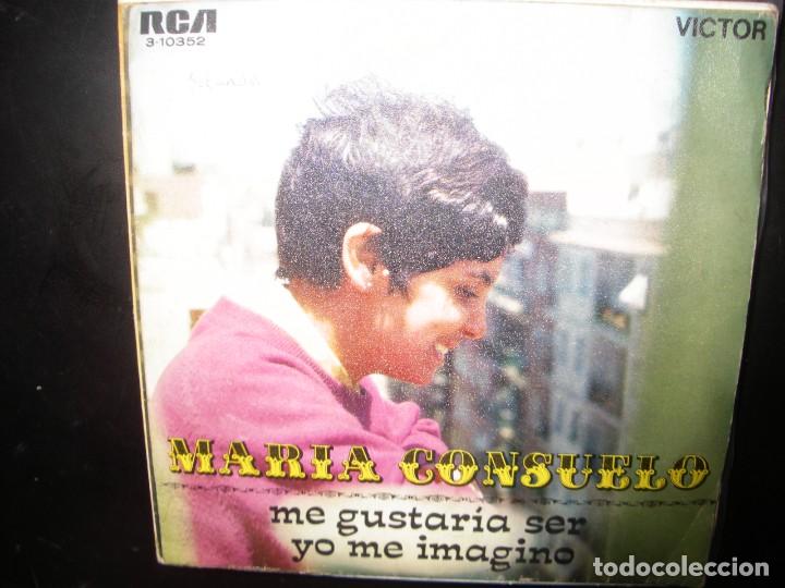 Disques de vinyle: MARIA CONSUELO- ME GUSTAR&Iacute;A SER. SINGLE