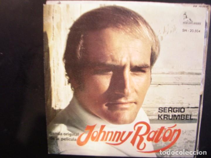 Discos de vinilo: SERGIO KRUMBEL- JOHNNY RAT&Oacute;N. SINGLE - Foto 1