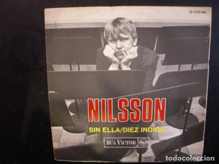 Discos de vinilo: NILSSON- SIN ELLA. SINGLE - Foto 1