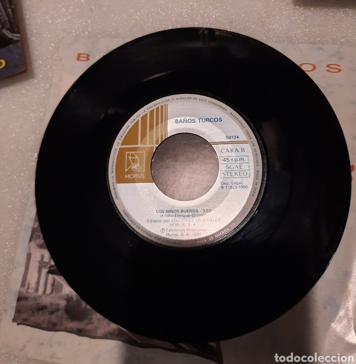 Discos de vinilo: Ba&ntilde;os turcos - Danzad malditos - Foto 3