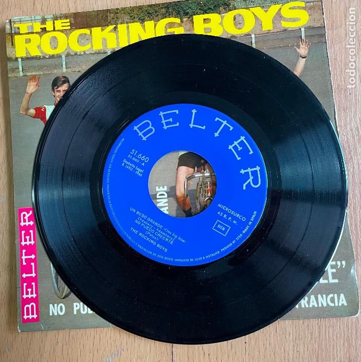 Discos de vinilo: THE ROCKING BOYS, Bicycle - Foto 2