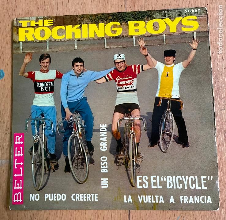Discos de vinilo: THE ROCKING BOYS, Bicycle - Foto 1