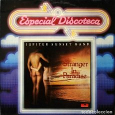 Discos de vinilo: JUPITER SUNSET BAND: ”STRANGER IN PARADISE” LP VINILO 1977 DISCO FUNK