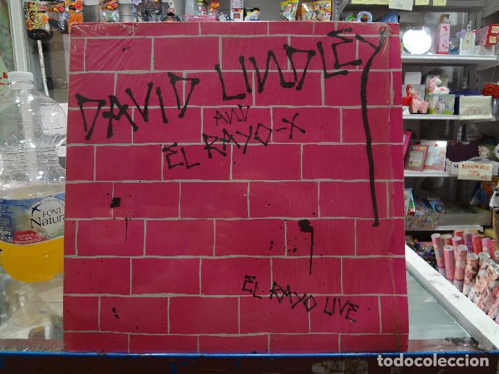 Discos de vinilo: DAVID LINDLEY AND EL RAYO-X - EL RAYO LIVE - Foto 1