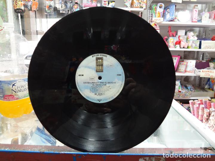 Discos de vinilo: DAVID LINDLEY AND EL RAYO-X - EL RAYO LIVE - Foto 6