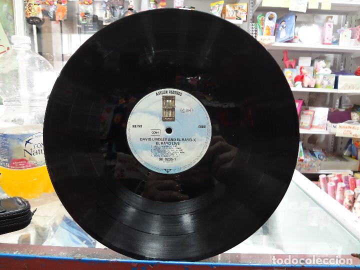 Discos de vinilo: DAVID LINDLEY AND EL RAYO-X - EL RAYO LIVE - Foto 8