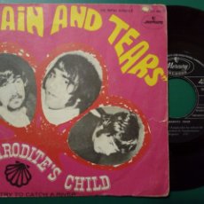 Disques de vinyle: SG: APHRODITE'S CHILD - RAIN AND TEARS + DON'T TRY TO CATCH A RIVER (MERCURY, 1968) EDICIÓN ESPAÑOLA. Lote 315350598