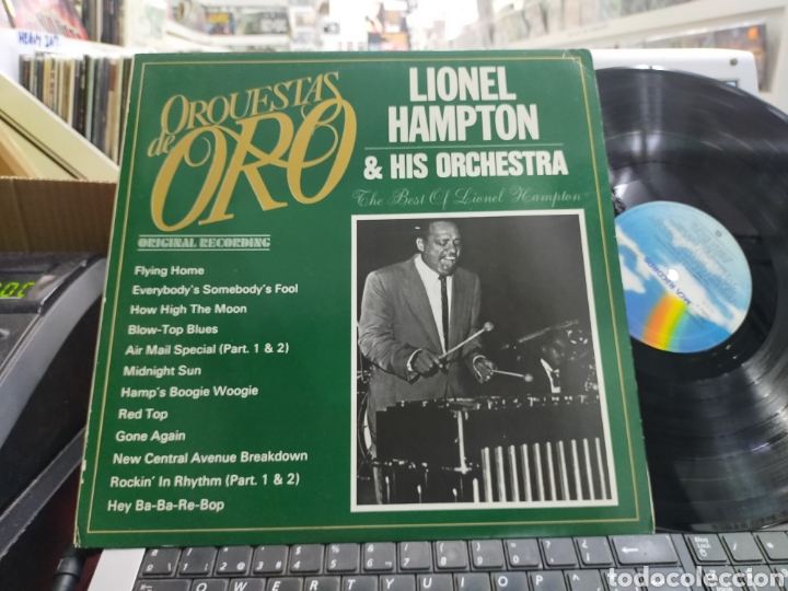 Discos de vinilo: Lionel hampton LP orquestas de oro Espa&ntilde;a 1981 - Foto 1