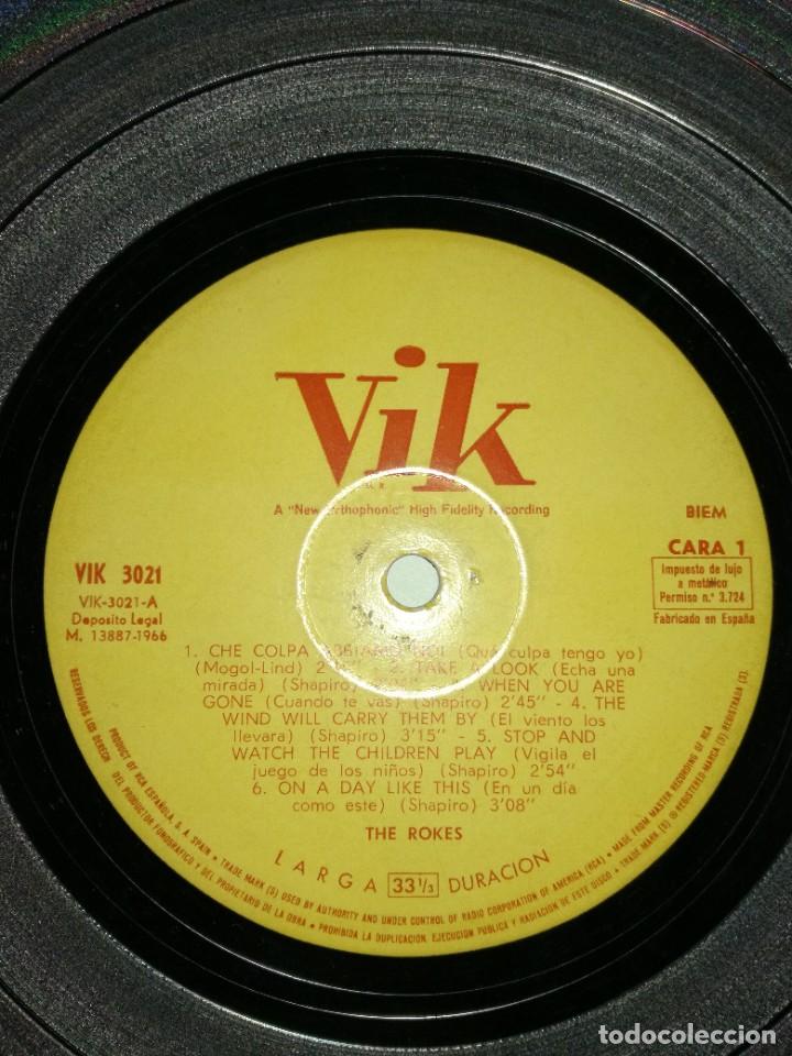 Discos de vinilo: THE ROKES-ORIGINAL ESPA&Ntilde;OL 1966-VIK - Foto 3