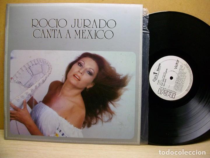 Discos de vinilo: Rocio Jurado &ndash; Canta A M&eacute;xico LP - Foto 1