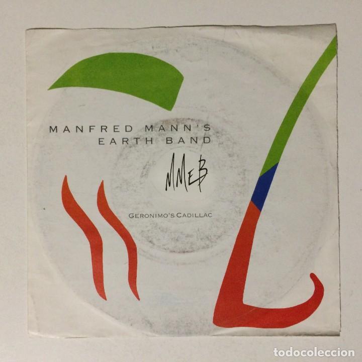 Discos de vinilo: Manfred Mann's Earth Band &ndash; Geronimo's Cadillac / Two Friends (From Mars & Saturn) , Germany 1987