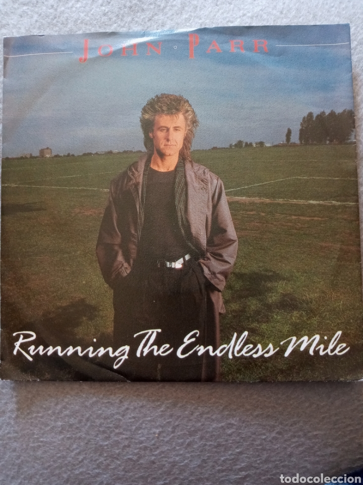 Discos de vinilo: John Parr-running the endless mile..disco vinilo single - Foto 1