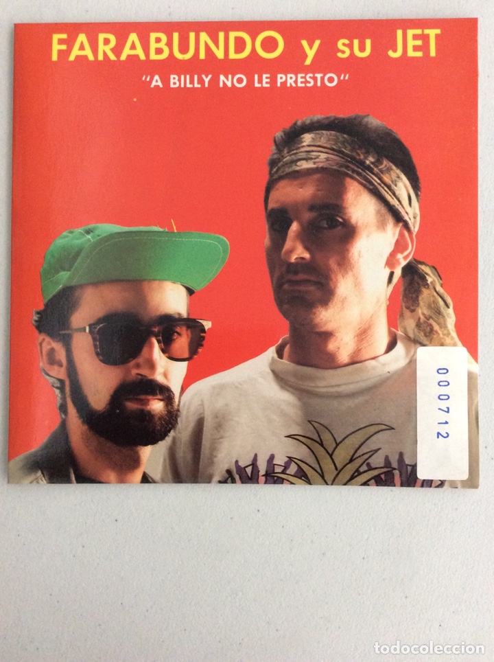 Discos de vinilo: Farabundo y su jet. A Billy no le presto. - Foto 1
