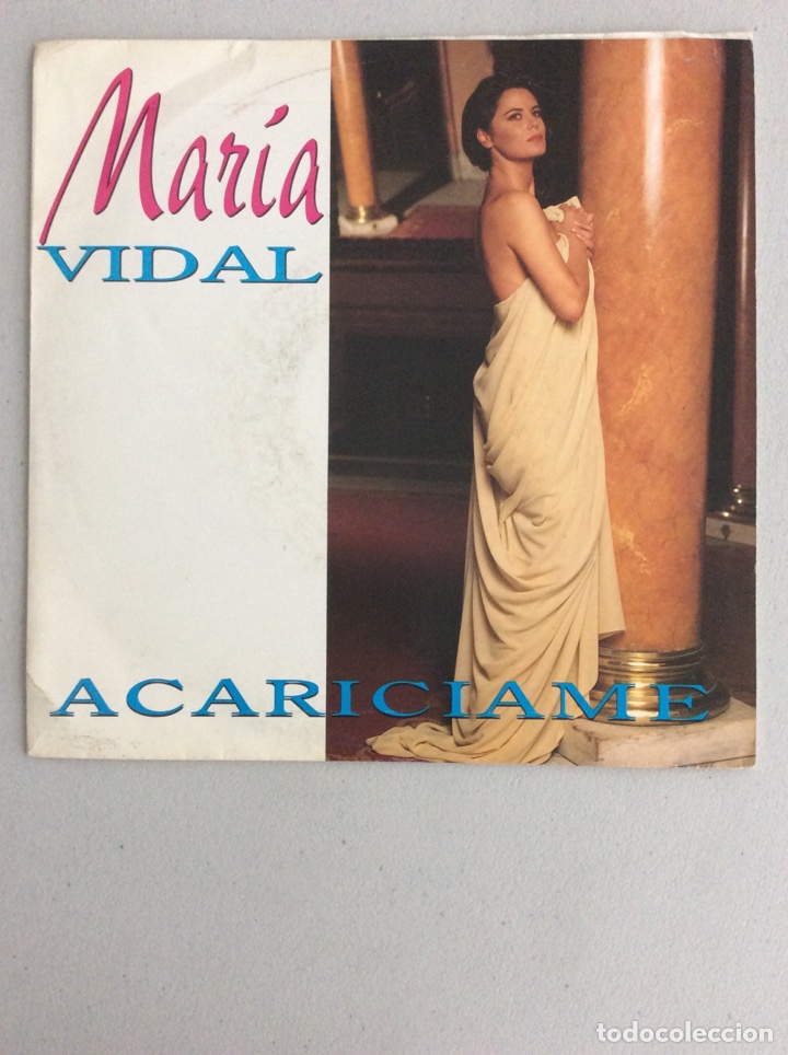Discos de vinilo: Mar&iacute;a Vidal. Acariciame. - Foto 1