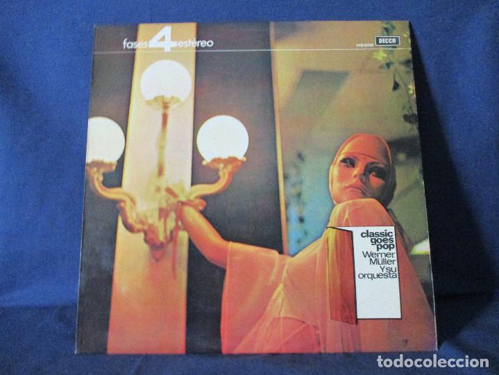 Discos de vinilo: VINILO - CLASSIC GOES POP - WERNER M&Uuml;LLER Y SU ORQUESTA 1971 - Foto 1