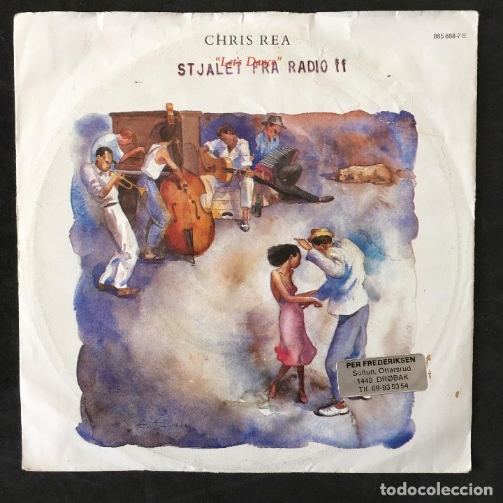 Discos de vinilo: VINILO SINGLE - CHRIS REA LETS DANCE - 885 888-7 MAGNET 1987 - Foto 1