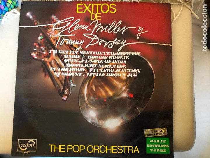 Discos de vinilo: EXITOS DE GLEEN MILLER Y TOMMY DORSEY LP - Foto 1