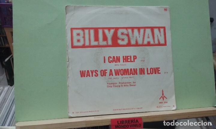 Discos de vinilo: Billy Swan. Monument records 1975 -- single - Foto 2