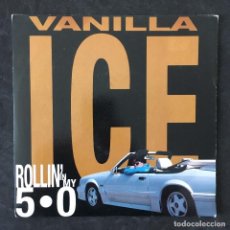 Discos de vinilo: VINILO SINGLE - VANILLA ICE - ROLLIN IN MY 5.0 - SBK27 ULTRAX RECORDS 1991. Lote 315506793