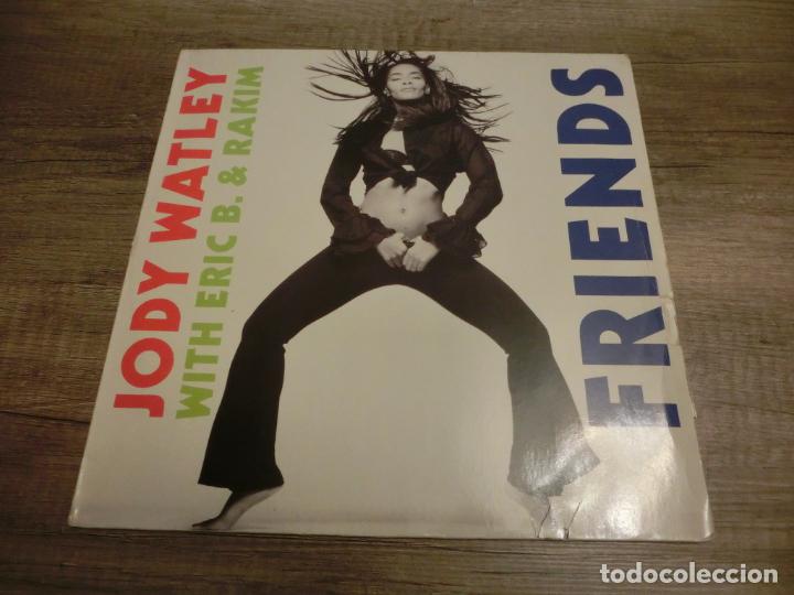Discos de vinilo: JODY WATLEY & ERIC B.& RAKIM - FRIENDS - Foto 1