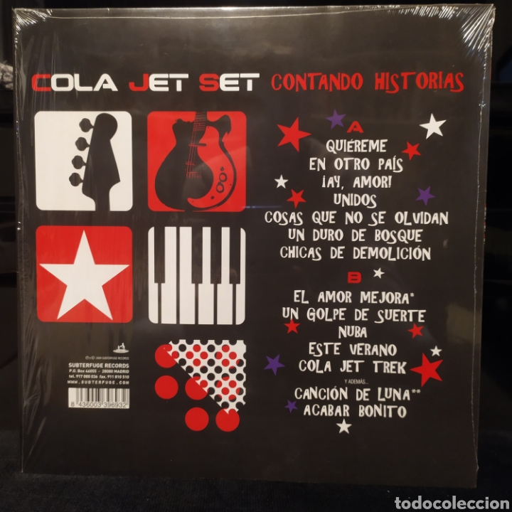 Discos de vinilo: Cola Jet Set - Contando Historias 2009 - Foto 2
