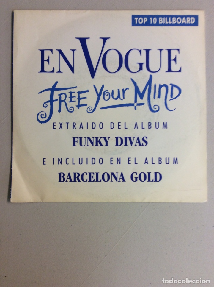 Discos de vinilo: En Vogue. Free your mind. - Foto 1