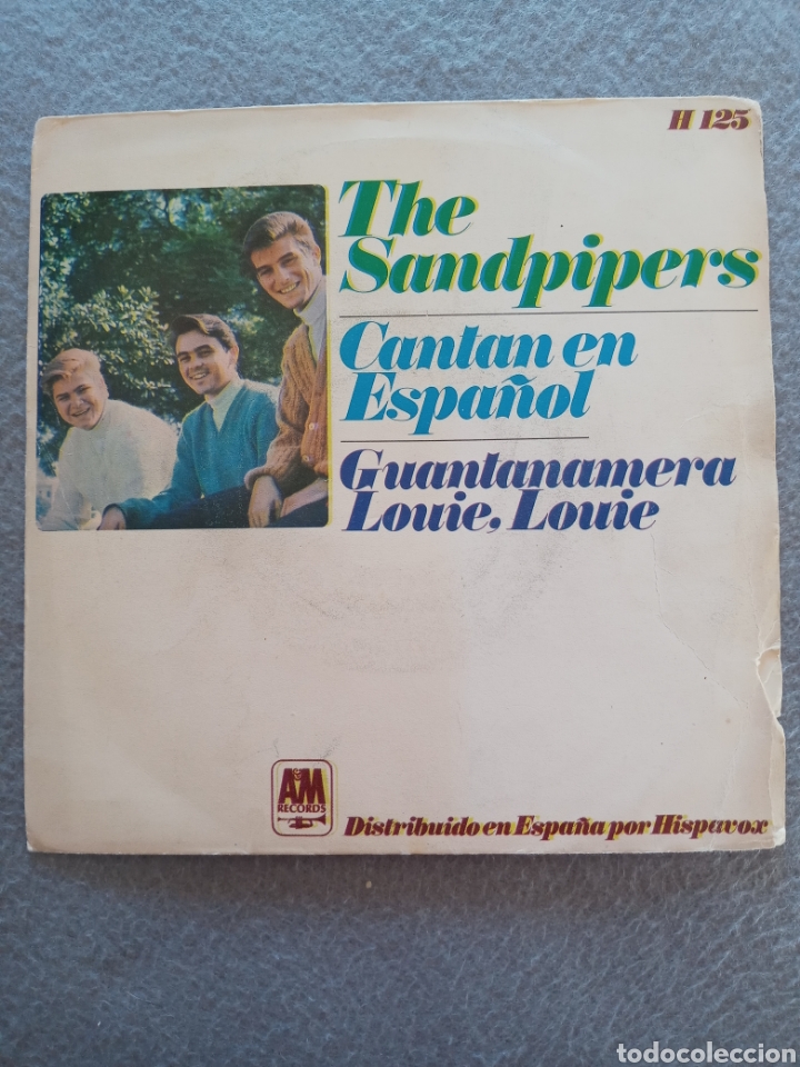 Discos de vinilo: The Sandpipers-guantanamera..disco vinilo single - Foto 1